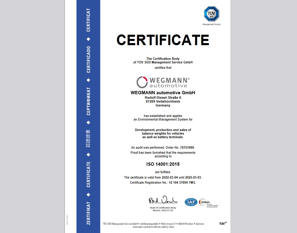 DIN ISO 14001 